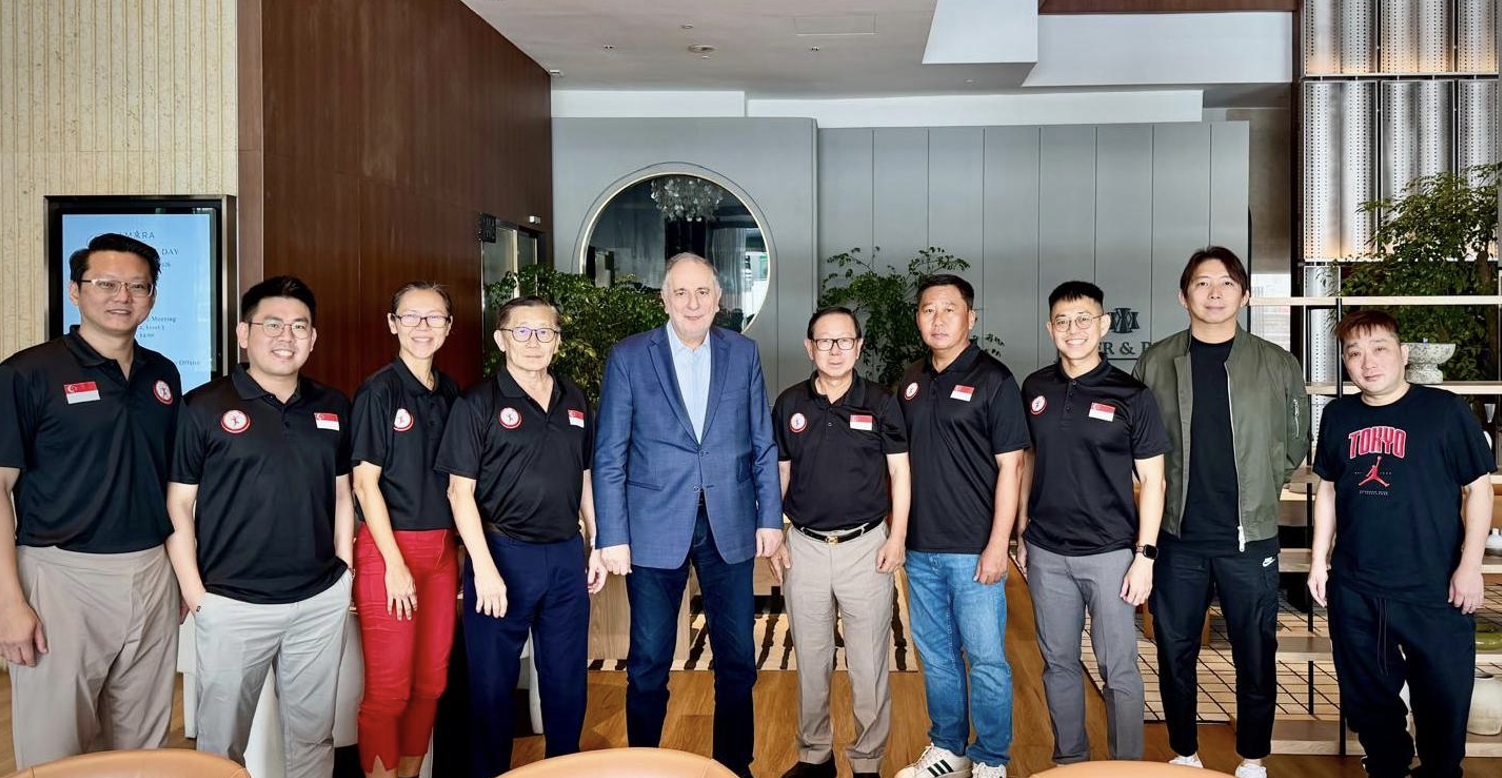 BAS Board members meet with contingent from FIBA Asia Board