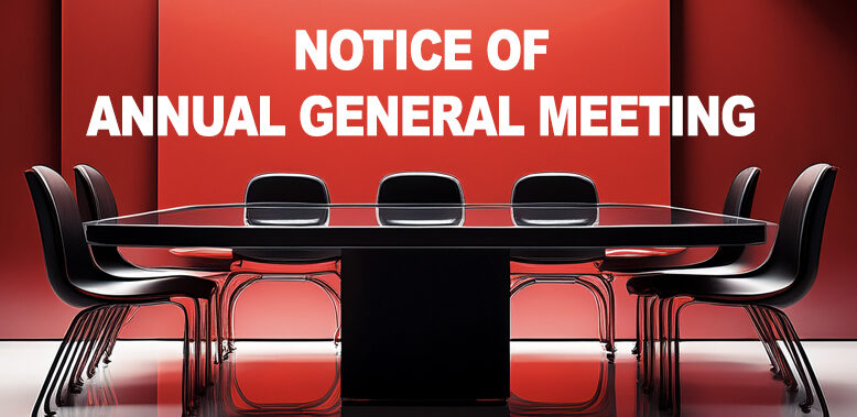 NOTICE OF ANNUAL GENERAL MEETING (AGM) 2026